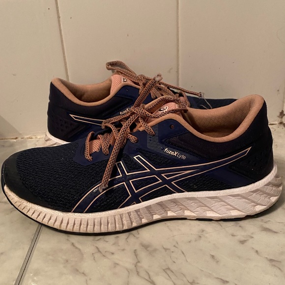 Asics Gel Running Shoe Asics Fuzex Lyte Fille Rouge Asics Fuzex